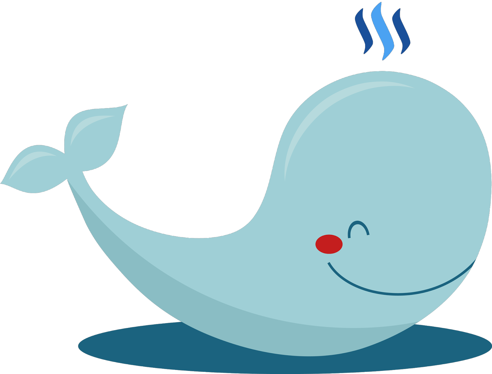 Steemit Whale Cryptocurrency Blockchain Clip Art - Steemit Whale Cryptocurrency Blockchain Clip Art (1600x1325)