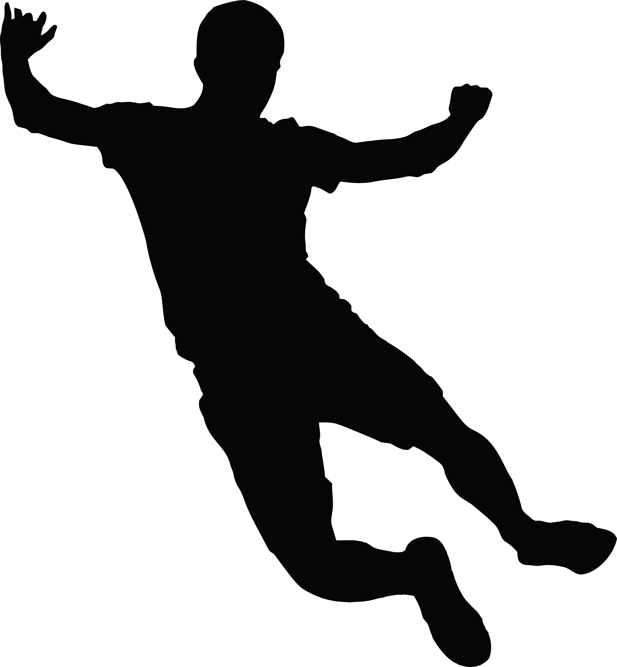 Clipart - Man Silhouette (2102x2274)