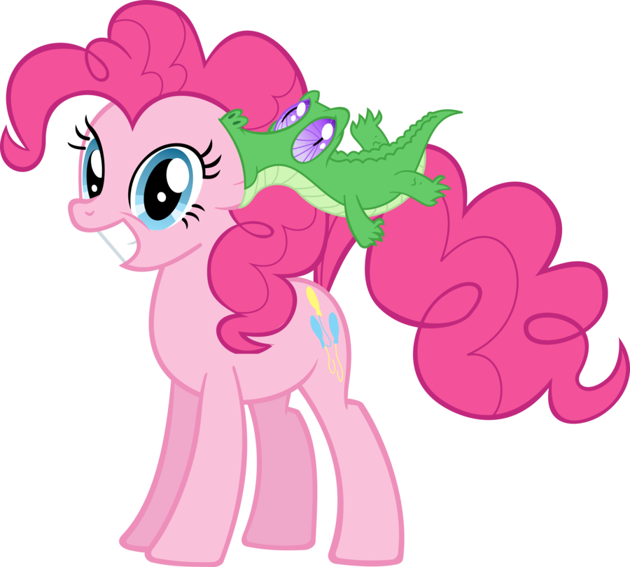 Pinkie Pie - Twitterponies Wiki - Pinkie Pie And Gummy (900x810)