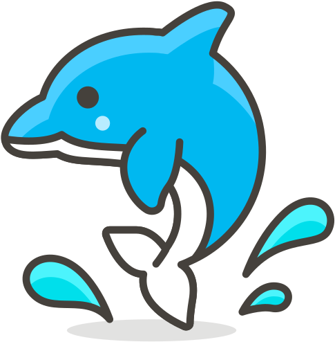 Icono Delfín, Animal - Lumba Lumba Png (512x512)