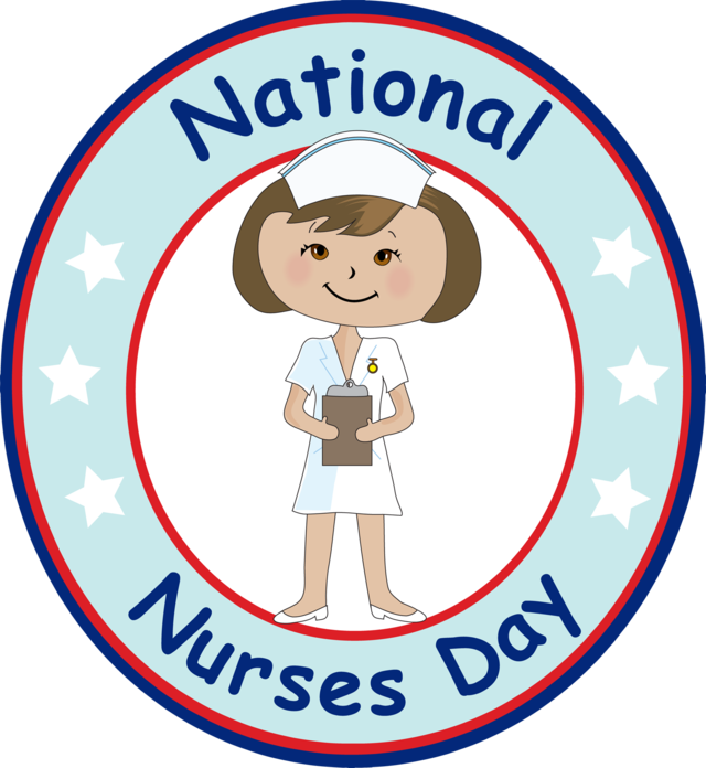 Clip Art For National Nurses Day Photo Credit Dixie - National Nurses Day 2018 (640x696)