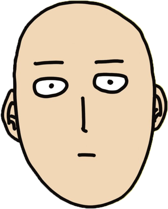 One Punch Man Funny Face-2 By Rashadrmg - One Punch Man Face Png (600x848)