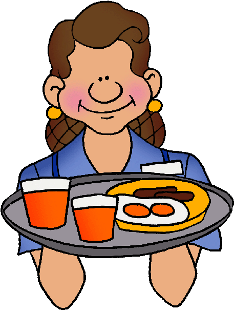 Food Service Clip Art (494x648)