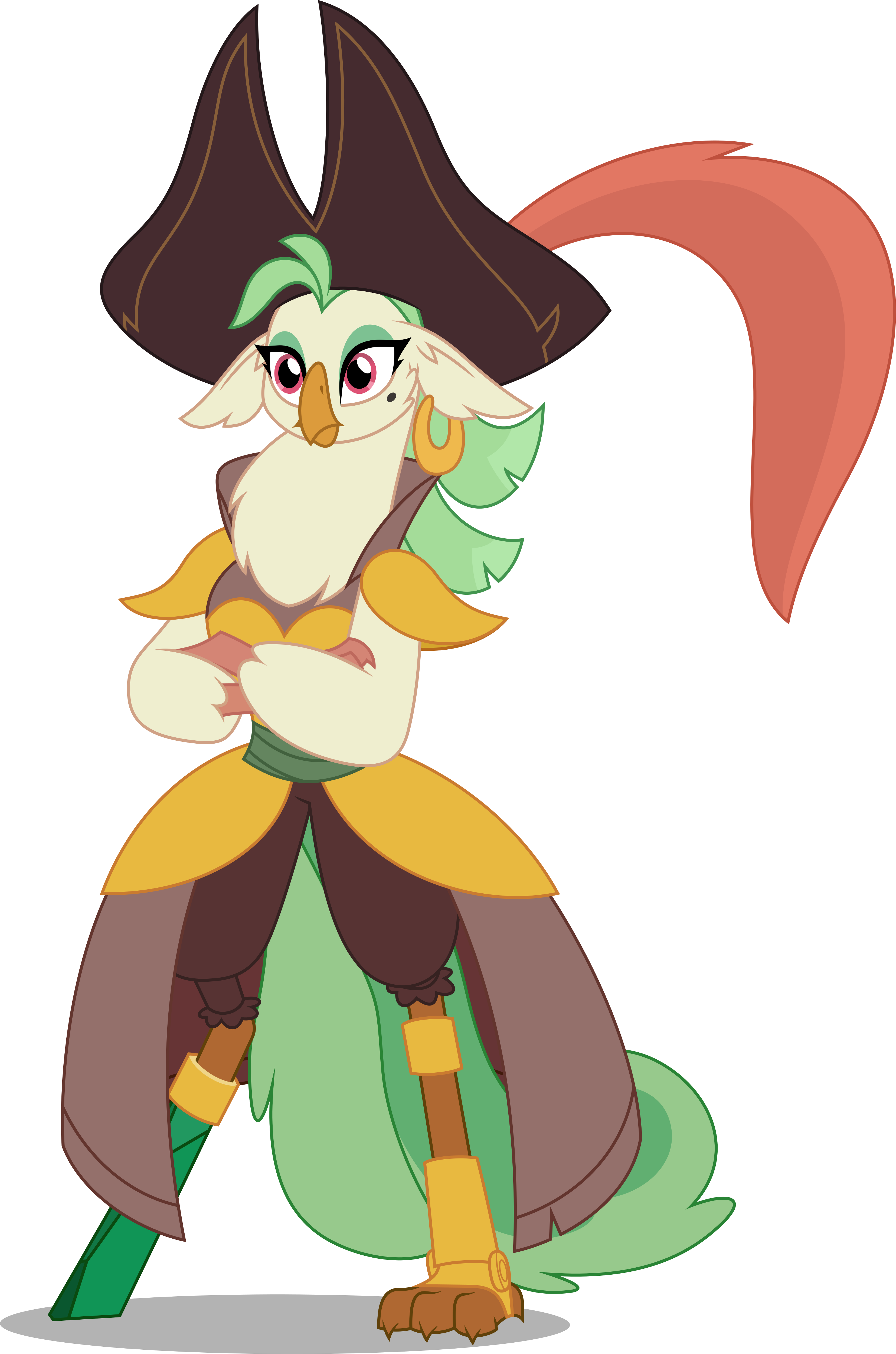 Captain Celaeno From My Little Pony - Mlp Movie Captain Celaeno (3310x5000)