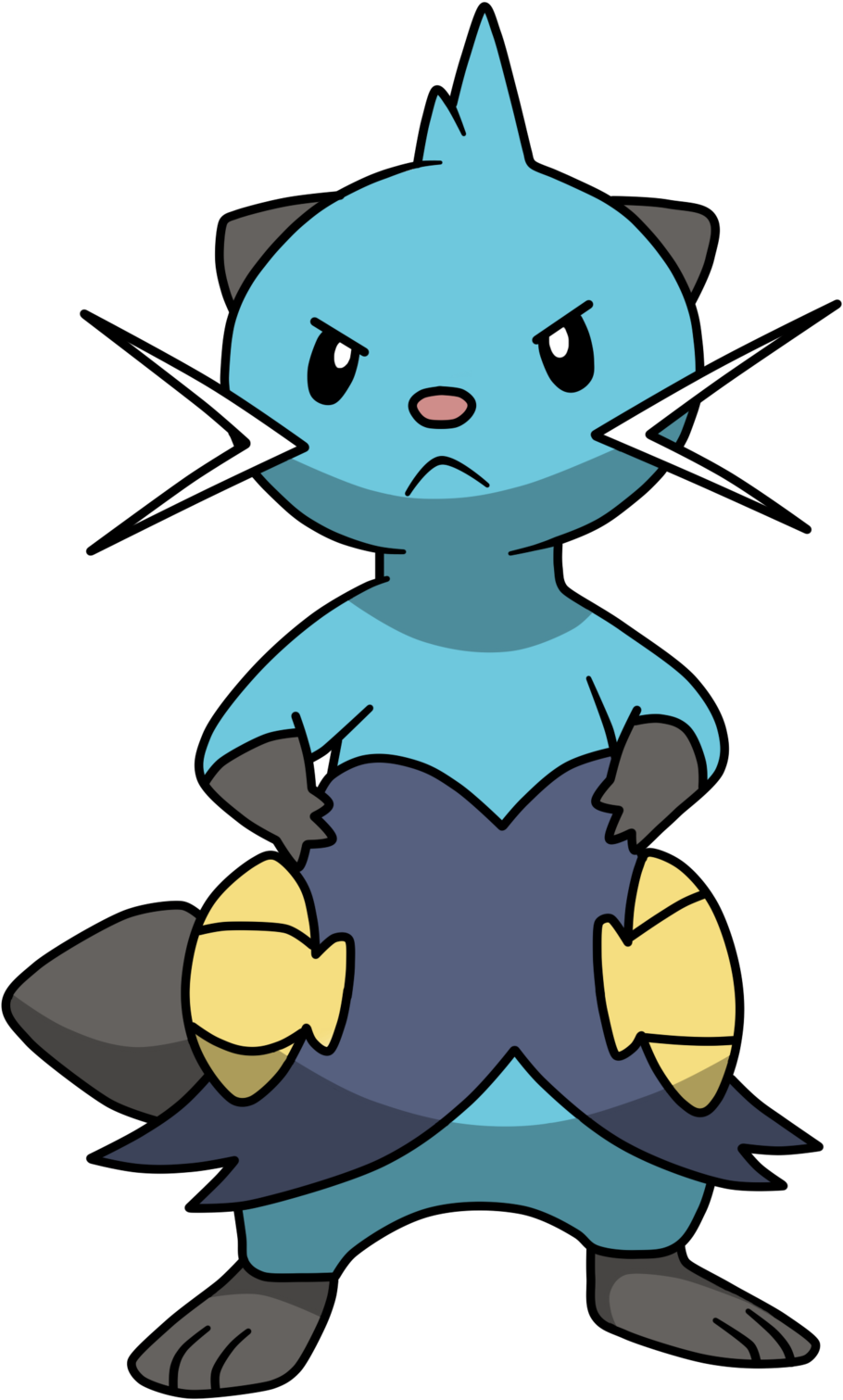 Otter - Dewott Pokemon (1024x1559)