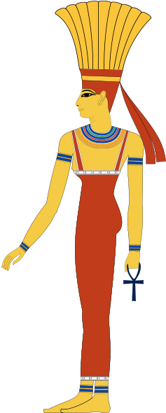 In Egyptian Mythology, Anuket Was Originally The Personification - Anuket Goddess (269x599)