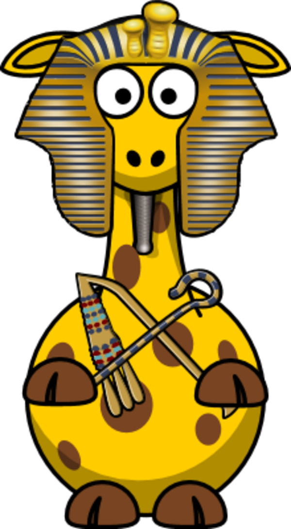 Egypt Clip Art - Cartoon Giraffe (1320x2400)