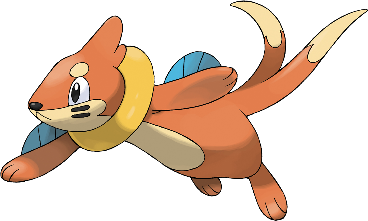 Buizel - Pokemon Water Type Seal (1280x1280)
