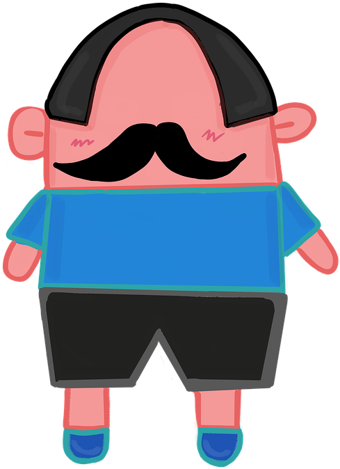 Cartoon Men - Mens Cartoon (732x720)