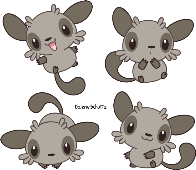Lemur Clipart Aye Aye - Aye Aye Cute Drawing (679x600)