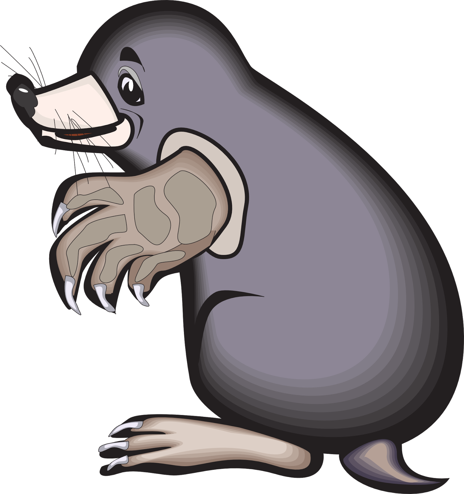 Cartoon Picture Of A Rat 10, Buy Clip Art - Mole Clipart (1501x1600)