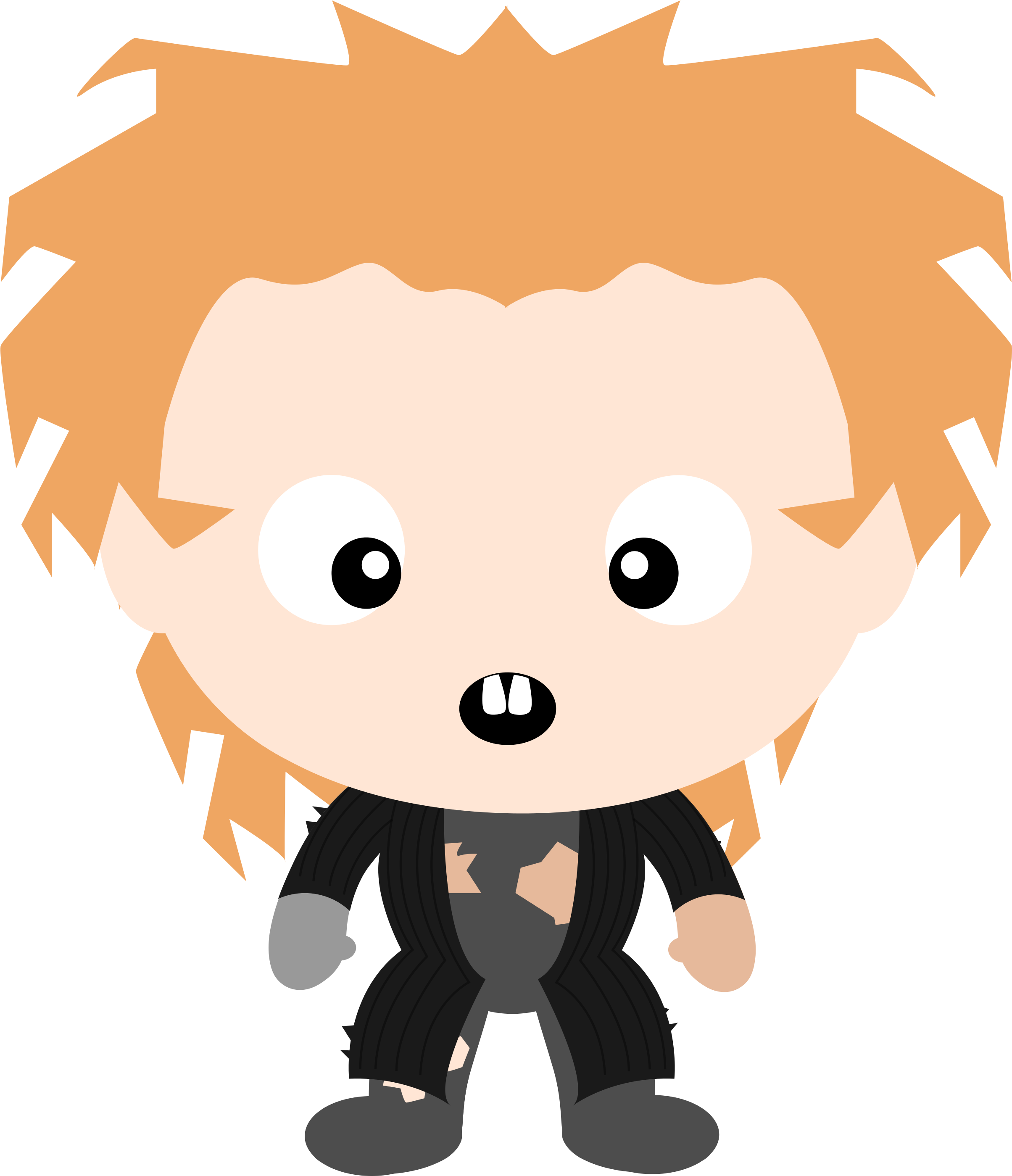 Peter Pettigrew, A - Clip Art (2550x3300)
