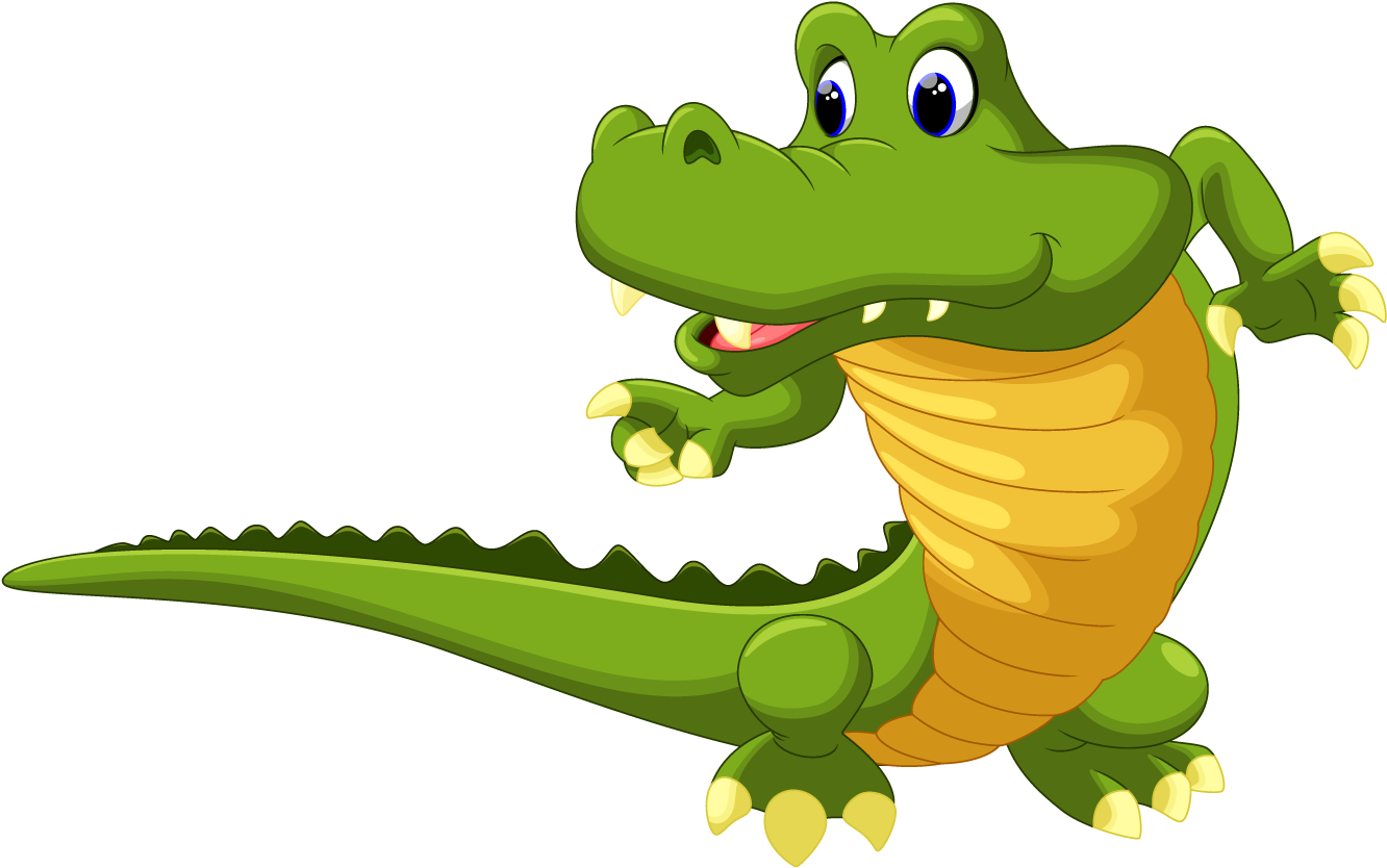 Crocodile Alligator Cartoon - Crocodile Alligator Cartoon (1346x848)