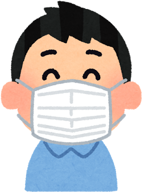 Why Do Japanese Wear Surgical Masks In Public マスク？ - Wear Mask Png (348x400)