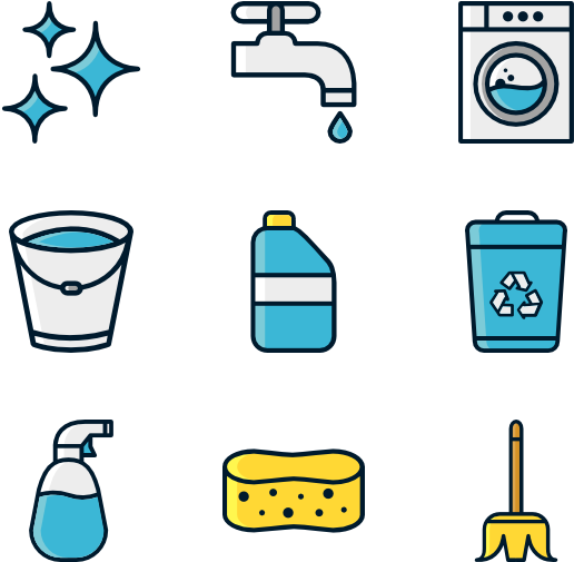 Computer Icons Cleaning Vacuum Cleaner Clip Art - Cleaning (600x564)
