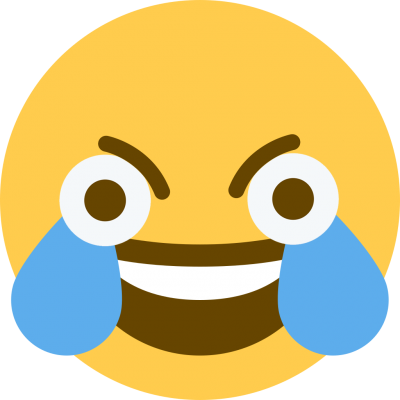 Laughing Emoji Free Transparent Png Png Images - Open Eye Crying Laughing Emoji (400x400)