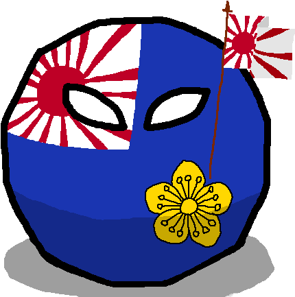 Japanese Koreaball - Slovakia Countryball (500x500)