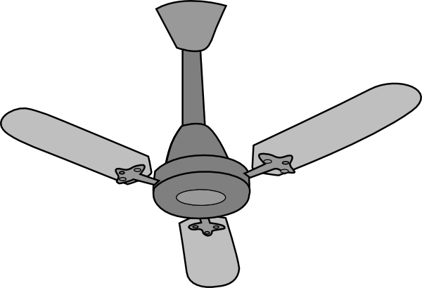 Ceiling Fan Clipart 1 Ceiling Fan Clipart 2 - Ceiling Fan Clipart 1 Ceiling Fan Clipart 2 (600x410)