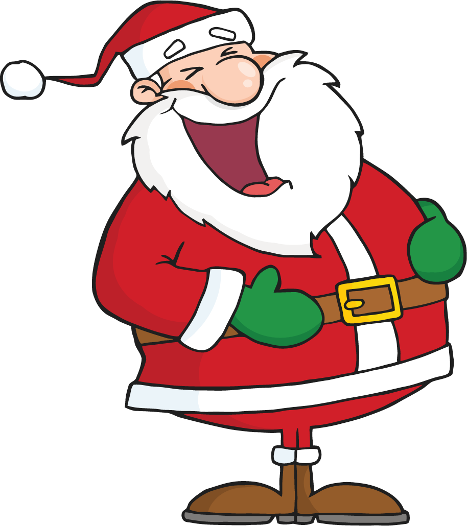 Santa Claus Laughter Royalty-free Clip Art - Santa Claus Laughter Royalty-free Clip Art (914x1030)