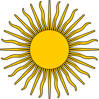 Argentina Flag Sun - Argentina Sun Tattoo (400x400)