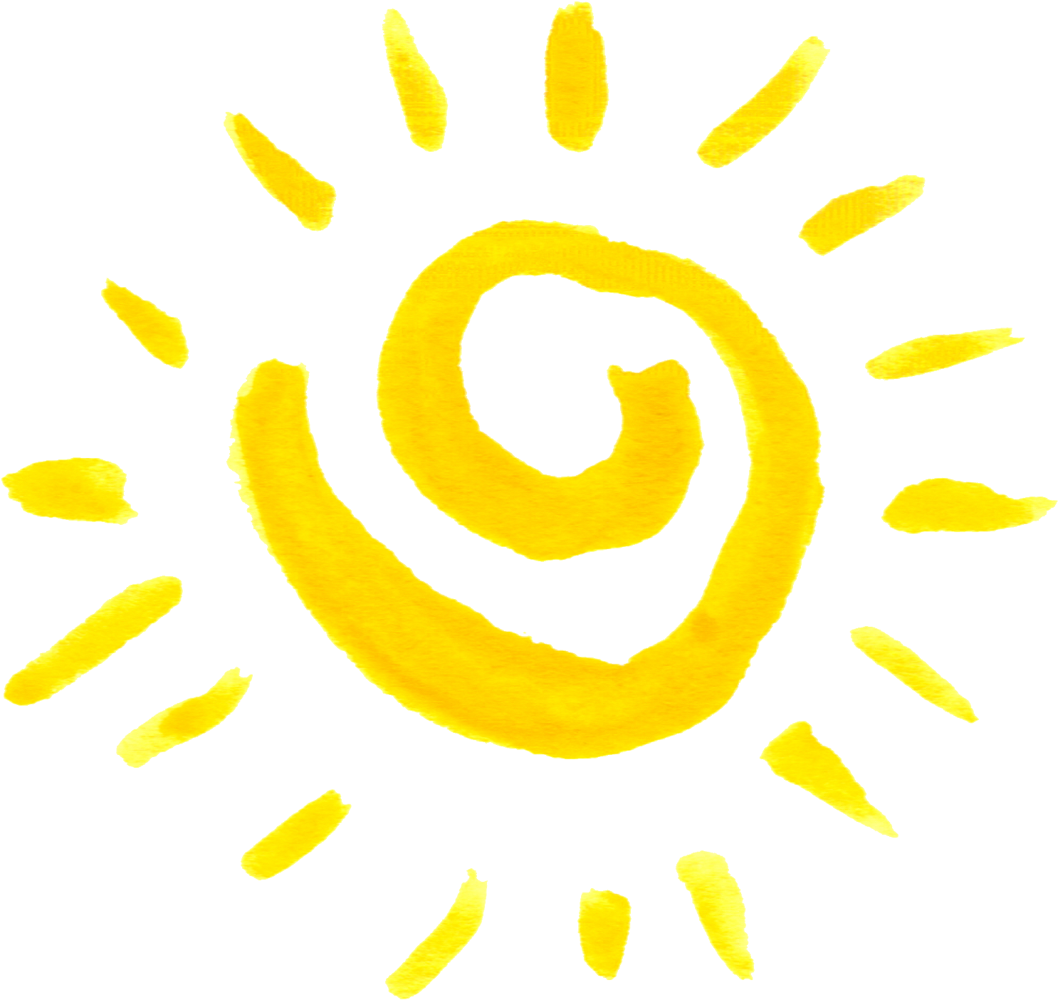 Free Download - Sole Stilizzato Png (1600x1551)