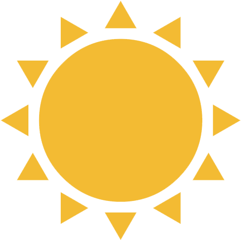 Sun Png Transparent Image - Summer Icon Png (815x612)