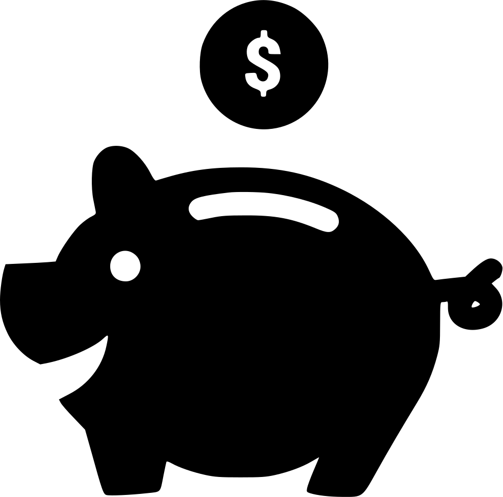 Piggy Bank Comments - Piggy Bank Svg (981x968)