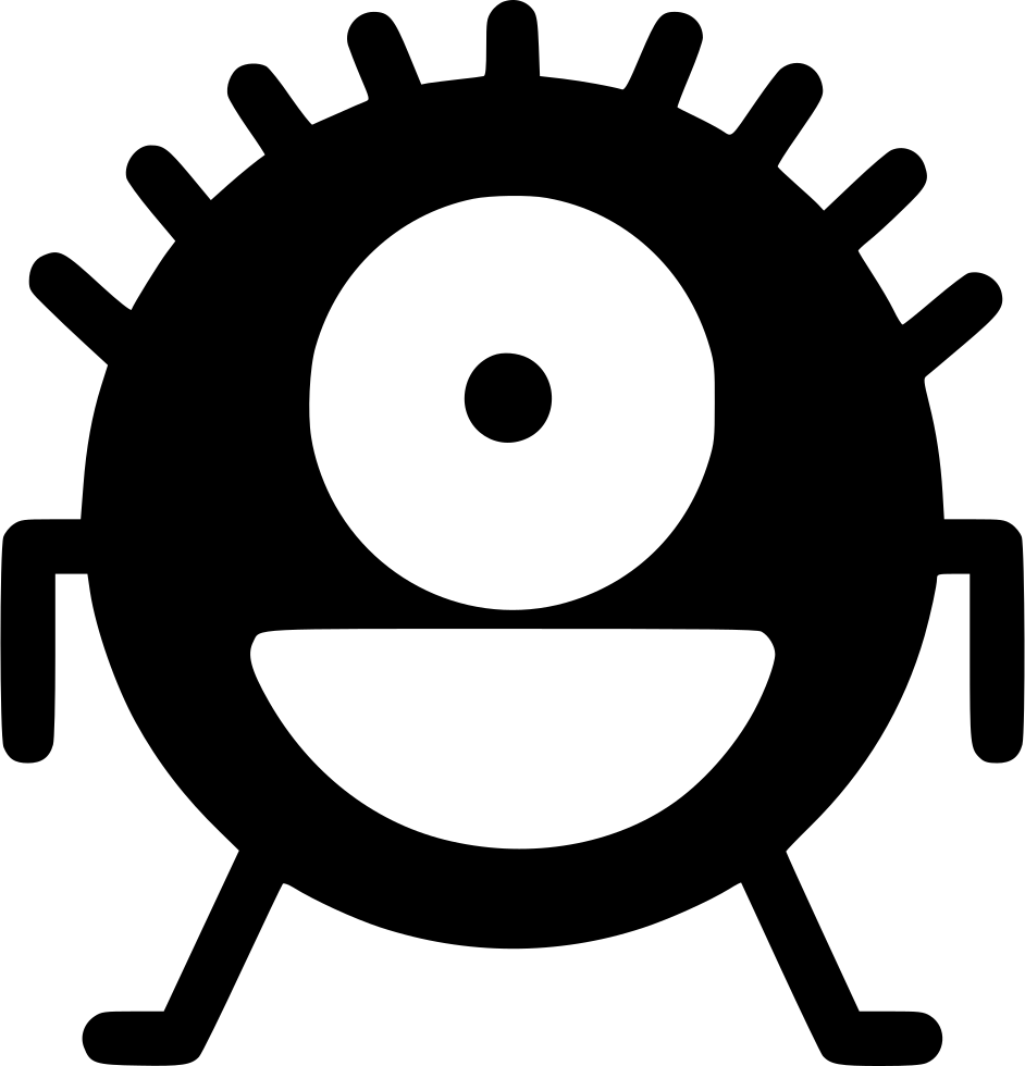 Laughing Monster Comments - Alt Attribute (942x980)