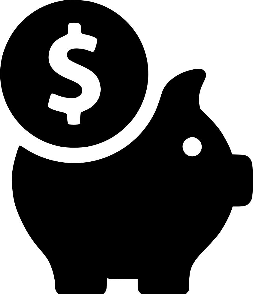 Piggy Bank Computer Icons - Piggy Bank Icon (842x980)