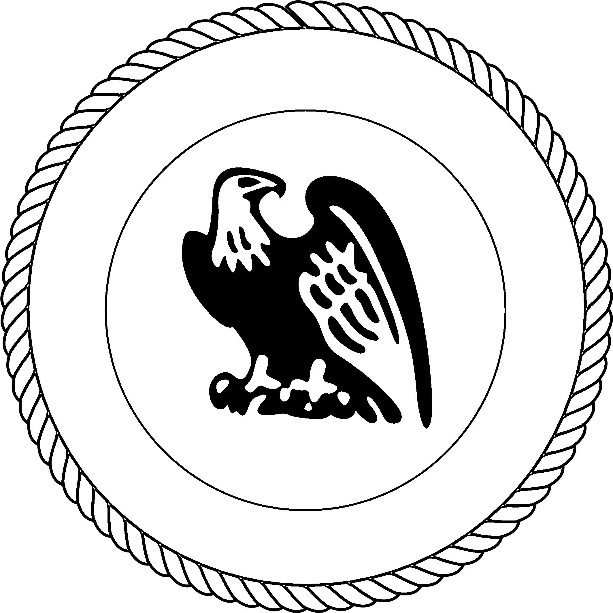 American Bank Of Albania 01 Logo Black And White - Simple Tattoos Designs Eagle (2400x2400)