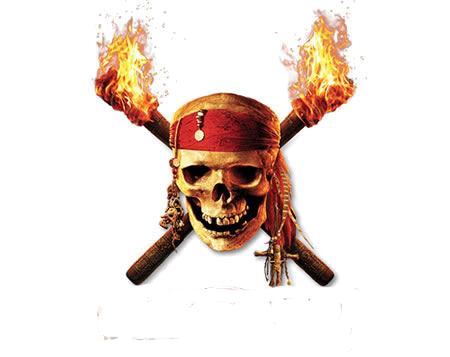 Pirates Of The Caribbean Clip Art Pirates Of The Caribbean - Pirates Of The Caribbean Dead Man's Chest Skull (450x357)