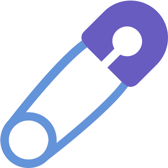 Sewing Machines Here, As Mentioned, Display Their Items - Safety Pin (600x600)