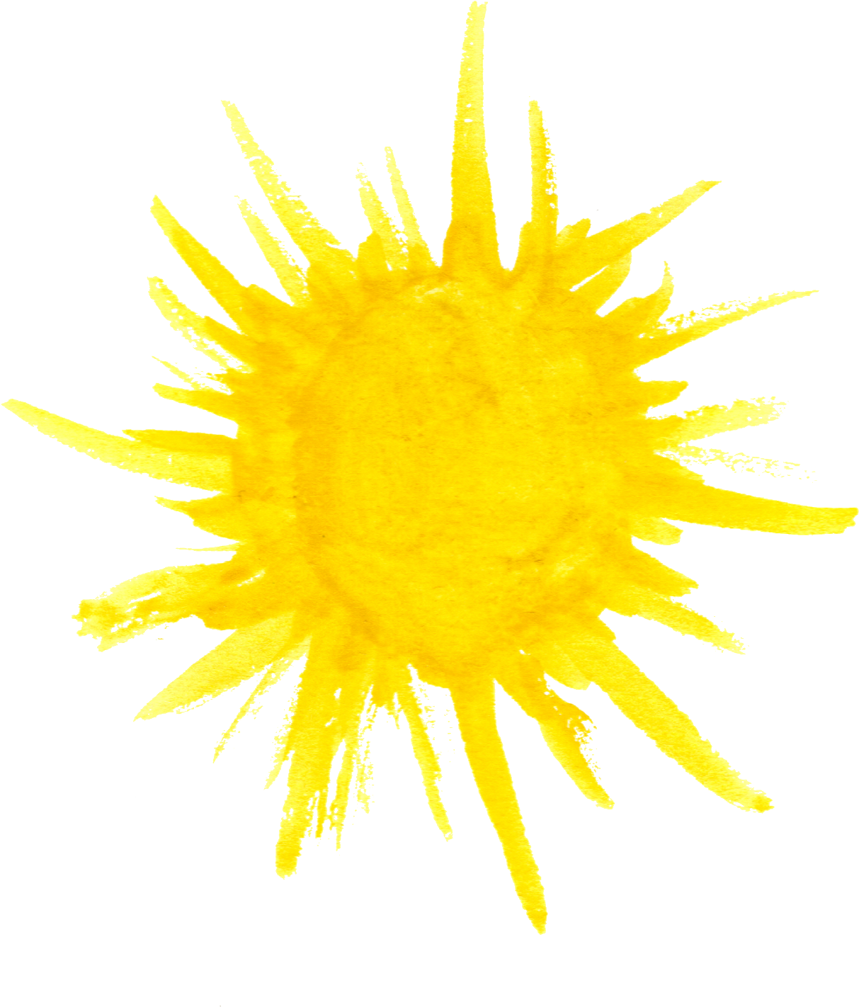 10 Watercolor Sun - Dandelion (1500x1493)