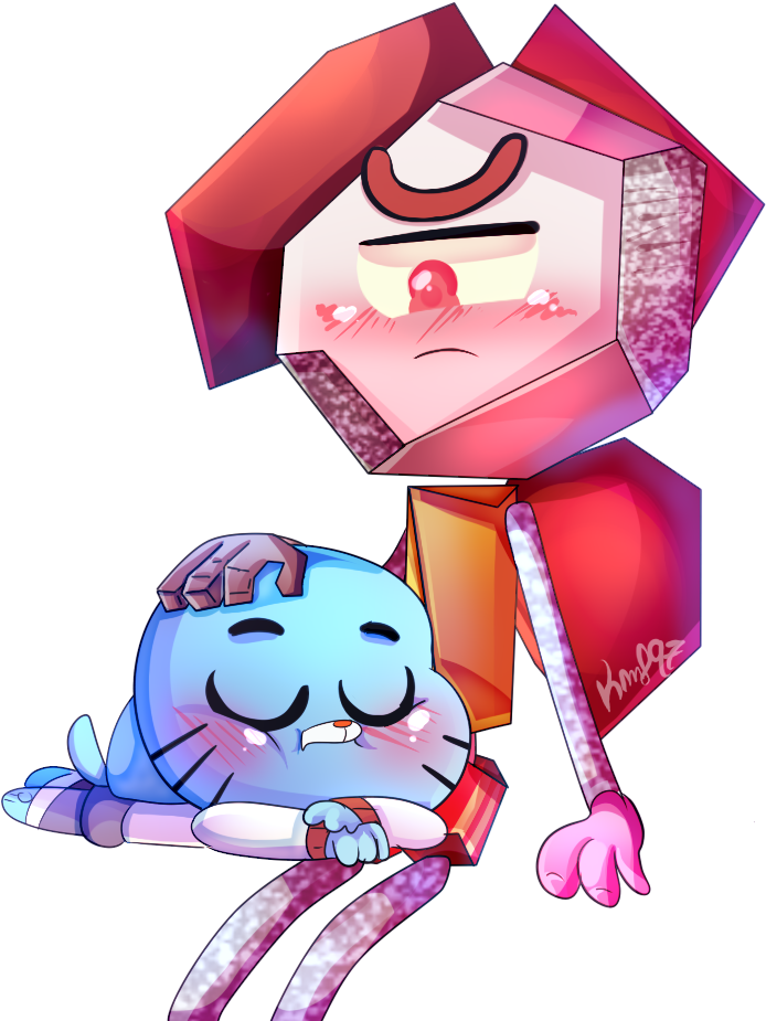 Nicole Watterson Richard Watterson Fan Art Cartoon - Nicole Watterson Richard Watterson Fan Art Cartoon (800x948)