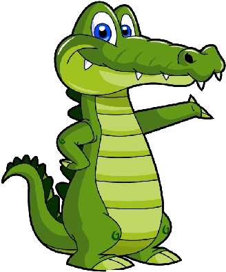 Alligator Clipart Png (564x677)