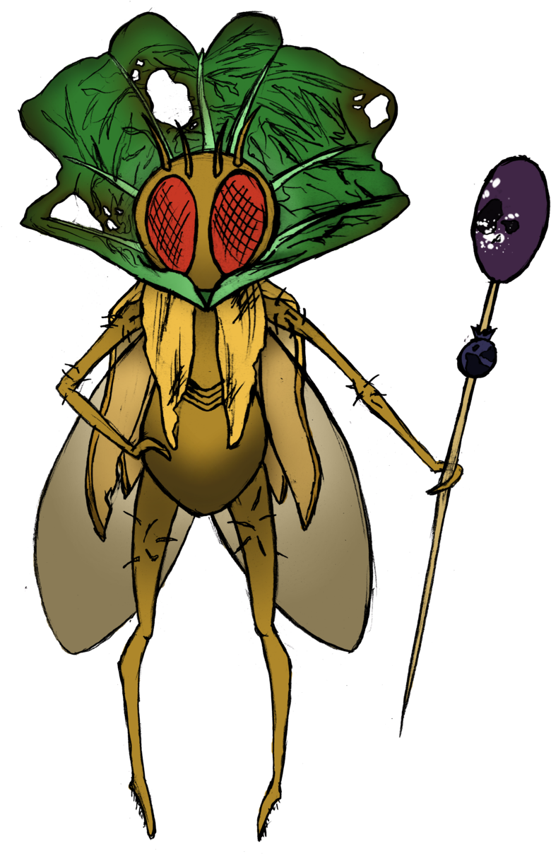 Lattice The Fruit Fly Queen By Zephyr-aryn - Does A Queen Fly Look Like (800x1223)