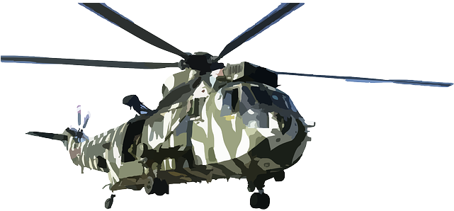 Fly, Military, Vehicle, Army, Helicopter, Chopper - Army Helicopter Png (640x320)