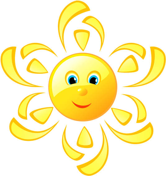 Cute Sun Png Clipart Picture - Sun Png Clipart (569x600)