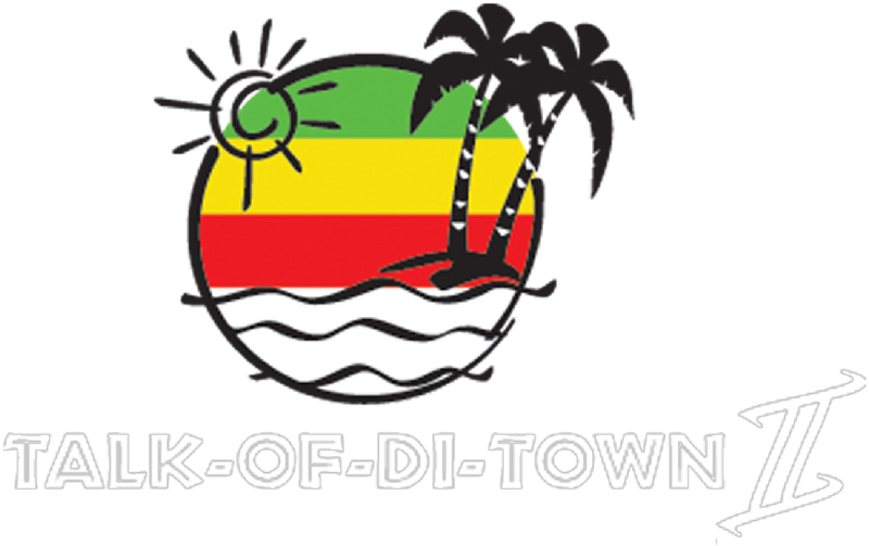 New Talk Of Di Town Logo White - New Talk Of Di Town Logo White (800x800)