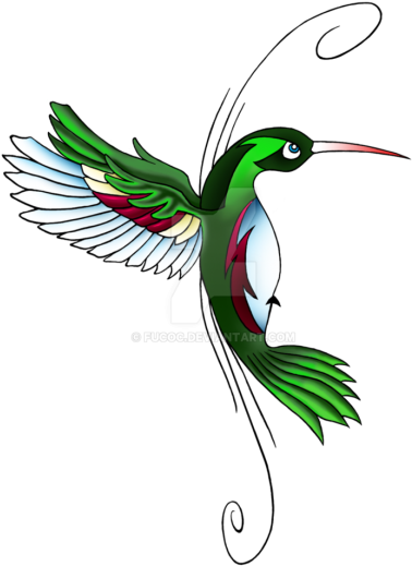 Photos Hummingbird Tattoos Png Images - Hummingbird Tattoo Designs (400x593)