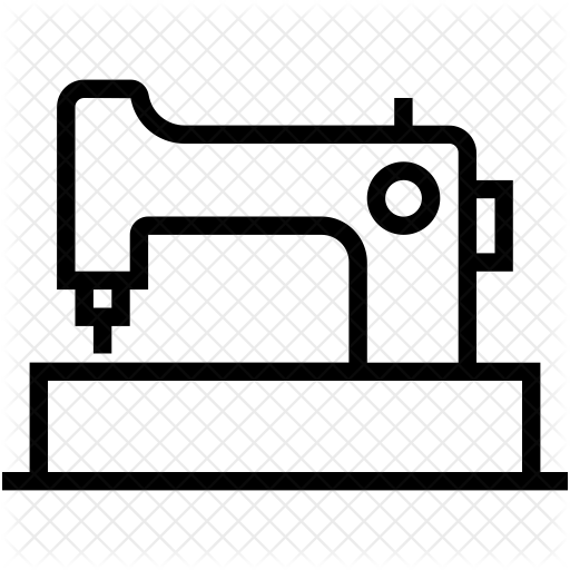 Sewing Machine Icon - Sewing Machine Outlime (512x512)
