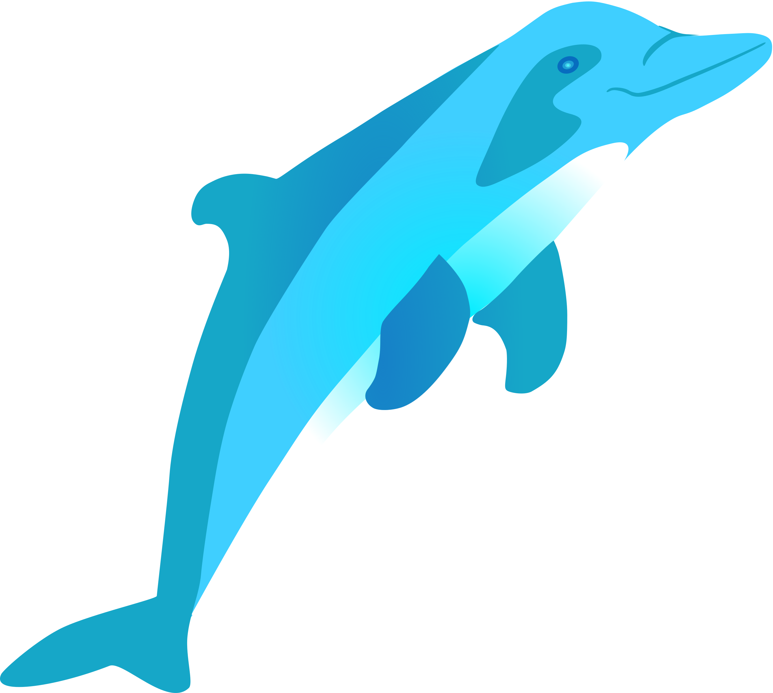 Bottlenose Dolphin Amazon River Dolphin Clip Art - Bottlenose Dolphin Amazon River Dolphin Clip Art (2676x2400)