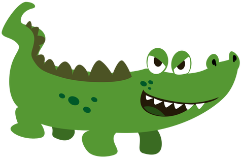 Crocodile Free Png Transparent Background Images Free - Crocodile Cartoon Png (512x512)