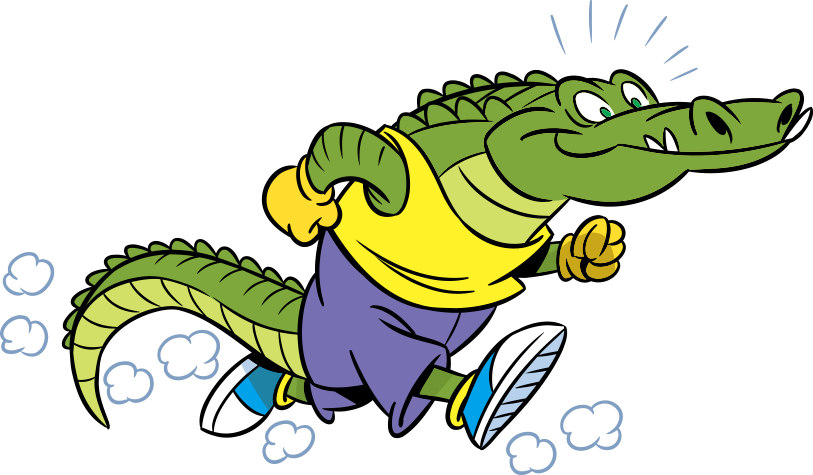 Crocodile Alligator Cartoon Illustration - Crocodile Alligator Cartoon Illustration (813x475)