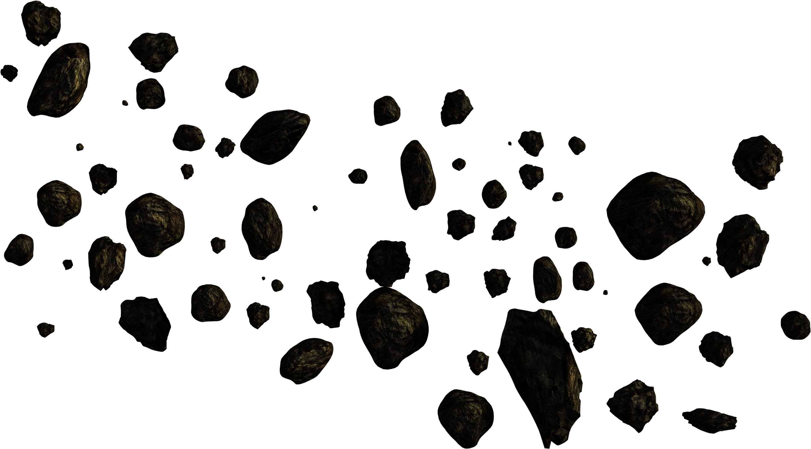 Kuiper Belt Asteroid Belt Comet Clip Art - Asteroids Clipart (3000x1687)