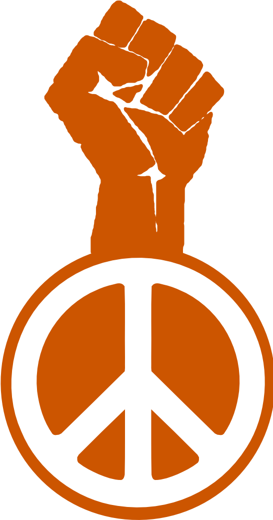 Fight The Power Occupy Wall Street Peace Fist Groovy - Black Power Fist Peace (555x1044)