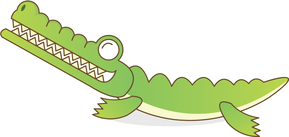 Crocodile Alligator Cartoon - Crocodile Cartoon Png (1000x700)