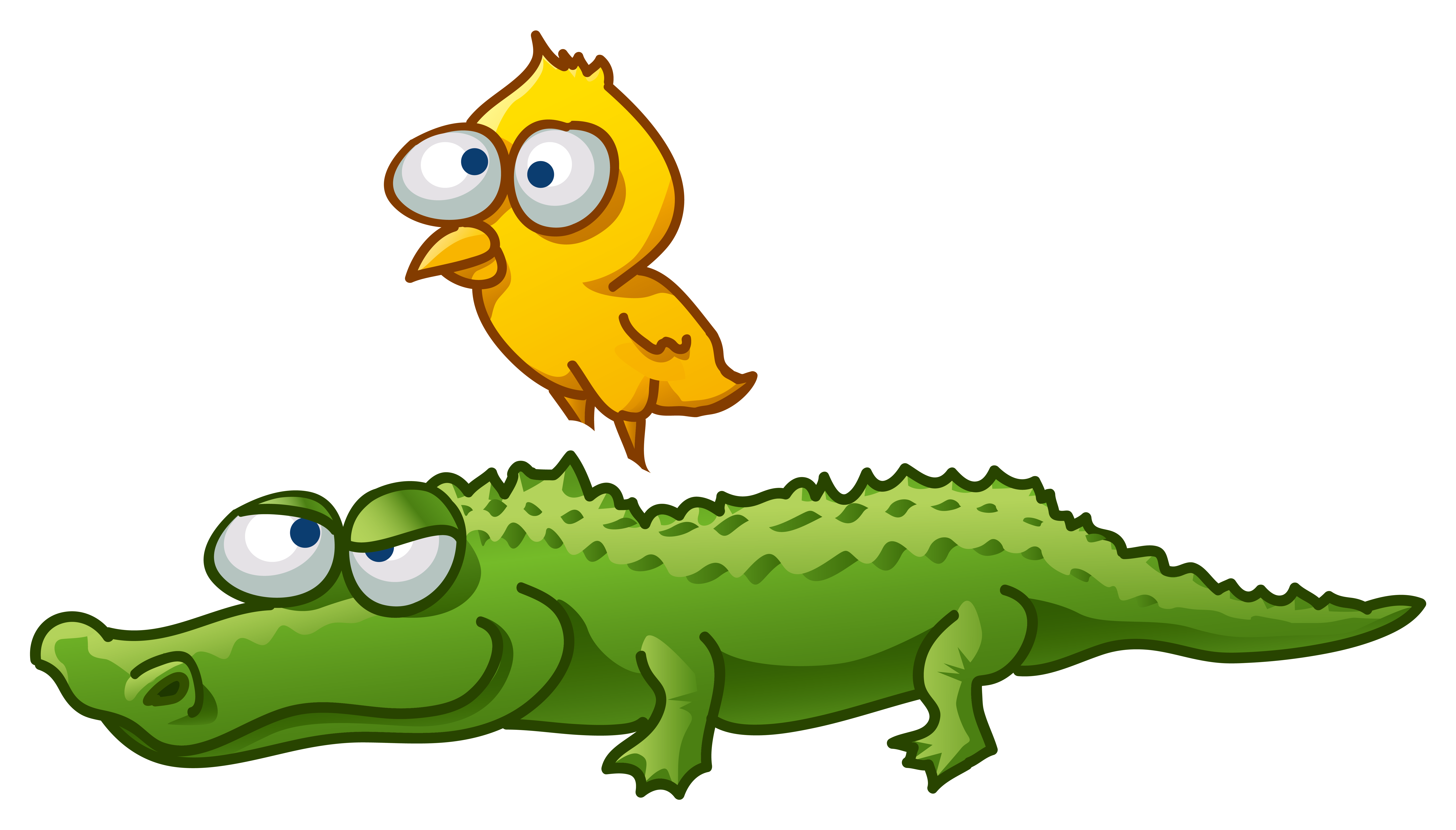 Crocodile Cartoon Clip Art - Crocodile Cartoon Clip Art (8098x4850)