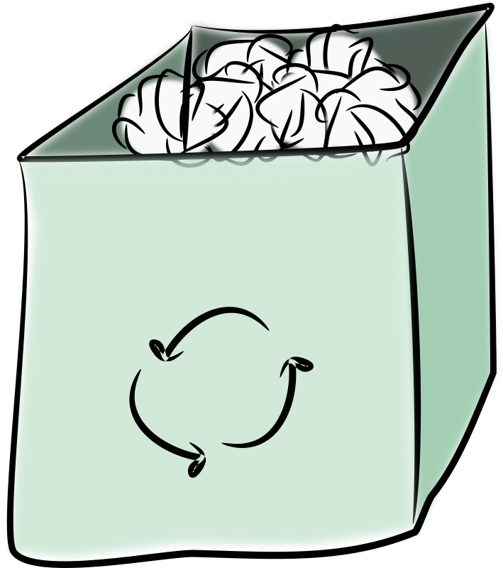 Trash Clip Art Download - Waste Container (709x800)