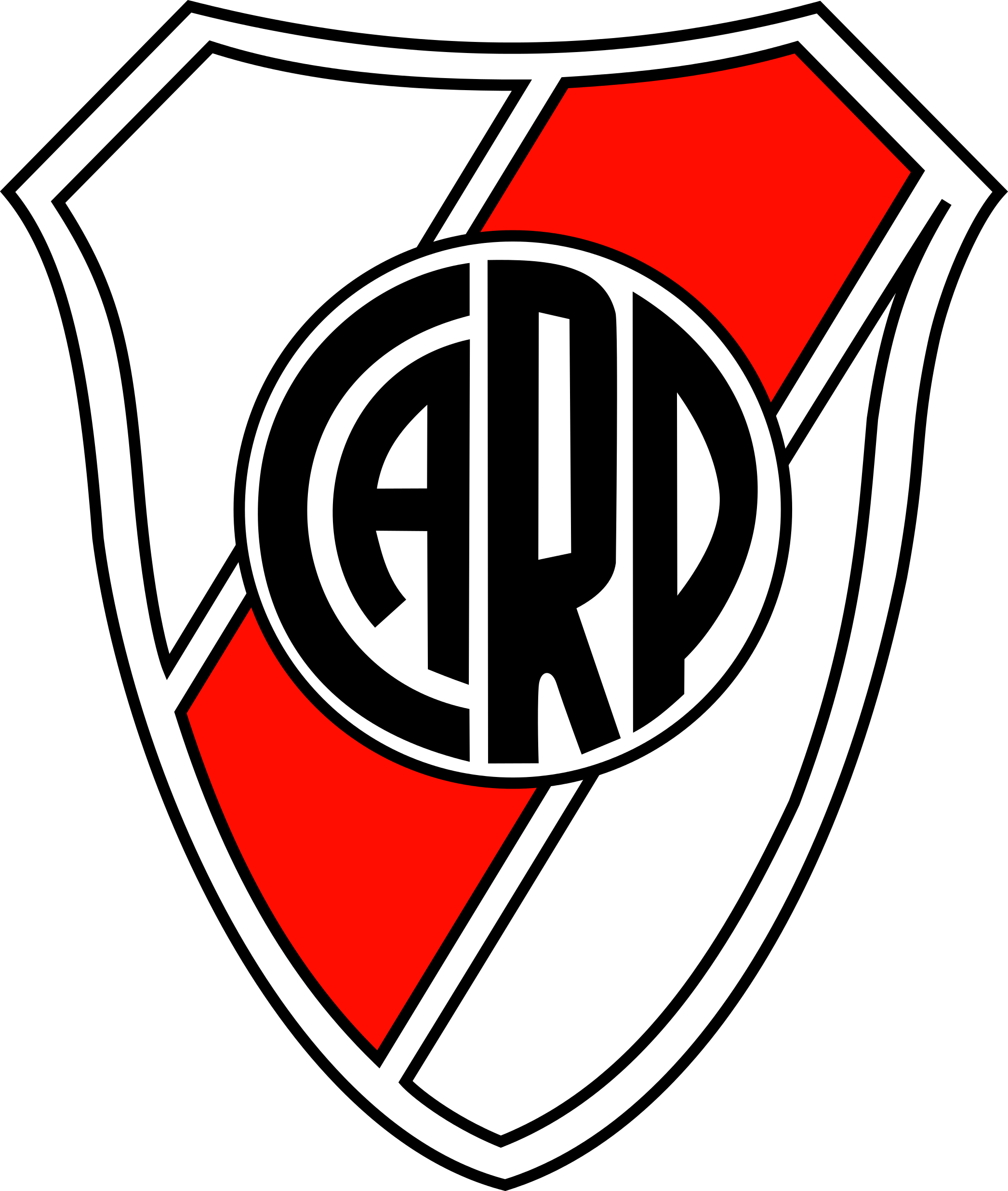 River Plate Escudo Image - River Plate Logo Png (2092x2471)